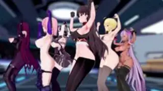 〓Brunft-Verführung! Besondere Kollaboration ???????? Singularität 〓Fate/Honkai Kollaboration ???? Anomalie? Easter Egg 〓Chewy〓遠坂凛 Rin, アルトリア・ペンドラゴン（Saber）, マシュ・キリエライト, スカサハ, BB, ジャンヌ・ダルク〔Alter〕