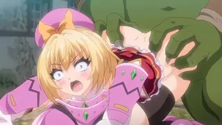 Busty Hentai Warrior Princess Milia Orc Doggystyle Creampie