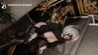 2B 后入