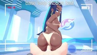 Nessa in posizione Cowgirl Invertita (Loop)