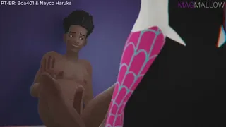 Gwen Stacy and Miles Morales