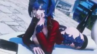 FF14 Au Ra Racing Queen HMV