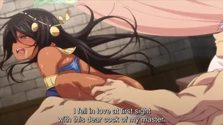 Flat Chested Guardian Knight Elfina Has Fallen 2 - Petite elves in hentai threesome
