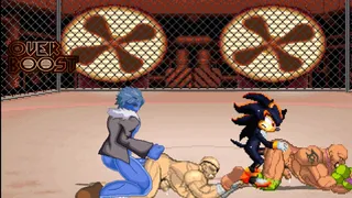 Richiesta MUGEN #155: Zephyr & Shadow Hedgehog fottono Sagat & Marduk