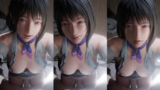 Escena de Nozomi de pie
