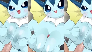 Sesso orale con seni e svapo, eiaculazione
