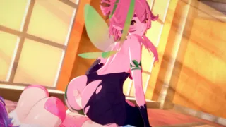 Vtuber Froggloch Assjob, Thighjob & Anal Squirting for Futa Cottontail