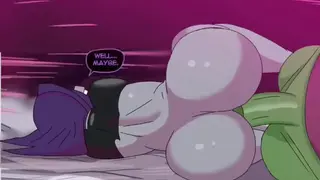 Heißes Beast Boy und Raven Animation