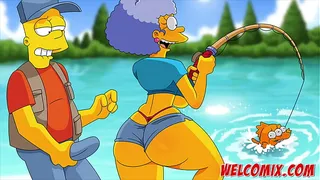 As Melhores Cenas de Bumbum do Mundo dos Simpsons Sem Cortes! Hentai de Mãe Ganha Vida em Animação