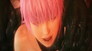 Une fille anime aux cheveux roses se fait détruire la chatte