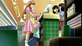 Il giovane fratellastro non riesce a tenere le mani lontane dalla sorellastra arrapata in pubblico! Hentai non censurato [Sottotitolato]