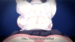 Sopping Wet High School Girl Rainy Fuck 1 - Busty anime teen gets fucked by bastard at bus stop