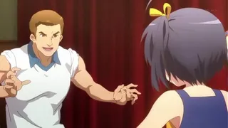 Romantic Chuunibyou Anime Couple Share Intense Passionate Moments
