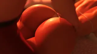 Mother's Warmth 1 - Curvy 3d animated mom falls asleep and son face fucks her