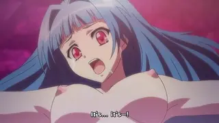 Hentai tentacle monster fucks the tender holes of a petite teen girl