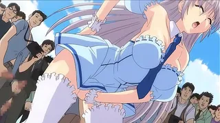 Masturbating in Public while people Watch Me - Hentai