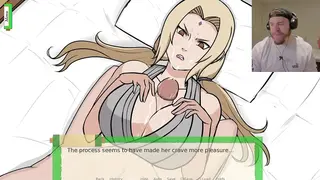 Sottomissione di Tsunade – Le ragazze di Naruto in un threesome BDSM a pecora con creampie