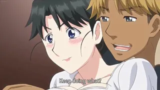 Hitozuma Life: One Time Gal 2 - High School guy pounds his hentai girlfriend's mom's pussy