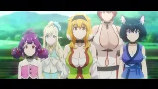 Harem in the Labyrinth of Another World (uncensored) S1E2 - Ecchi Anime - Dungeon crawling