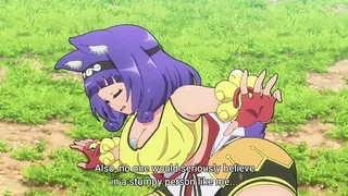 Immoral Guild (uncensored ecchi) 1 - Workaholic rescues busty catgirl from slime