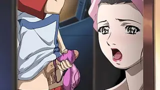 Step Mom Catches Her Stepson Jerking Off With Her Sexy Lingerie - Hentai Porn
