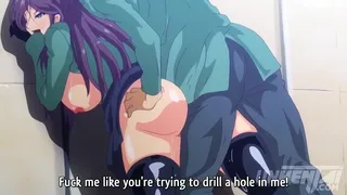 College Chick Craves Public Anal in Hentai [Subtitled]