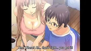 HENTAI - Filthy Tutor Flashing Her Massive Tits to Her Naive Young Student