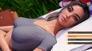 Big-Titted Chick Rides Hard Dick In 3D Hentai Visual Novel Gameplay
