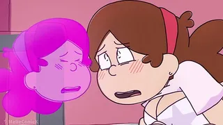 Gravity falls bodyswap ends with Mabel getting fucked in the bathroom