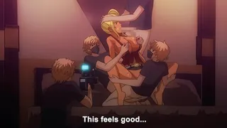 After the Summer Break, She... 2 - Slutty hentai schoolgirl gangbanged and filmed by ntr student