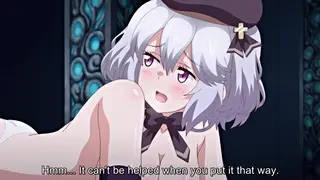 Knight of Erin 4 - Erin and succubus drain the balls of petite futanari girl