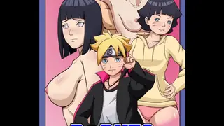 Boruto Uzumaki scopa duramente in un'azione Hentai anime non censurata