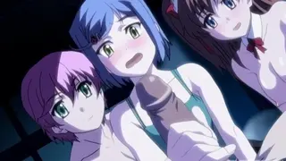 Foursome di teenager folle! Hentai non censurato pieno di sesso selvaggio