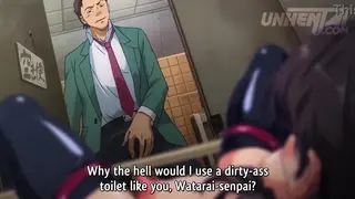Orgia nel bagno del college - Azione Hentai scatenata