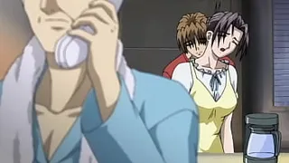 La matrigna coglie il figlio in flagrante - Azione Porno Hentai