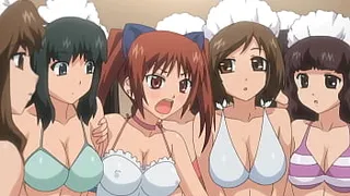 Teen Orgy at the Public Pool! Hentai Action Packed [Subtitled]