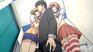 Busty Chicks in the Elevator - Hentai Porn non censurato [Sottotitolato]