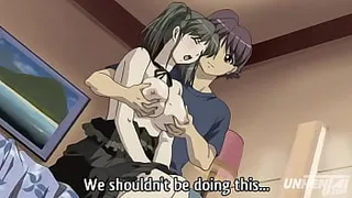 헨타이, 글래머러스한 사촌이 거대한 가슴을 만지게 해줘, 엄청 흥분해 [무삭제, 자막]