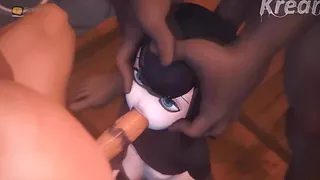 Trick Or Treat - Porno 3D di Halloween con Mavis Dracula