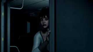 지하철에서 괴물들에게 거칠게 다뤄지는 성숙한 여성의 3D 애니메이션