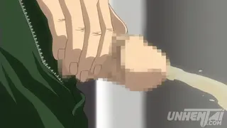 Un pervertito viene sorpreso a spiare ragazze sexy negli spogliatoi - Hentai