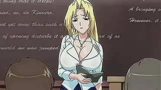 Divertimento Estivo con Hentai di MAMMA Procace: Insegnante MILF Si Masturba in Classe con gli Studenti