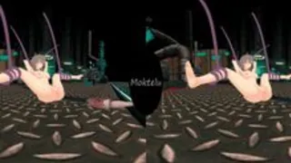 【VR180】Stelle fucked by tentacles