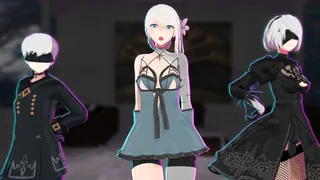 Edits Eneiu Nier [ DL Modello ] 2B 9s Kaine