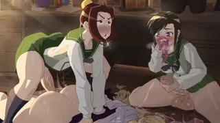 (編集版) Futa Ichijou Misuzu と Futa Niki Toshimi x Marikawa Shizuka