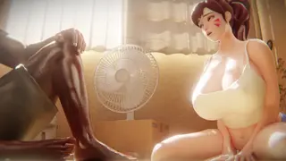 D.Va วันฤดูร้อนที่เหงื่อออก [ALT][Reinamation][NO WM][4K60FPS]