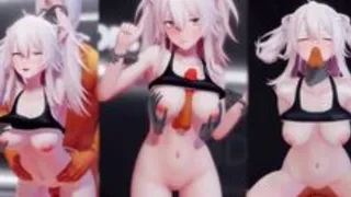 【紳士HandMMD】 Shishiron sportiva viene stuzzicata durante Heart Attack / by Sh*shiron with Hands