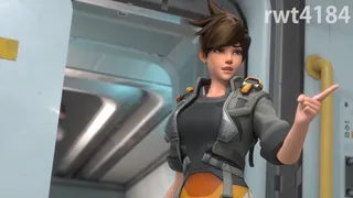 Studentessa sexy e POV di Tracer