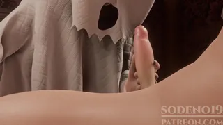 Halloween Hu Tao Tentacle Futanari Ecchi