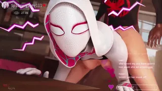 学生 Gwen 的调皮触手扶她直播事故